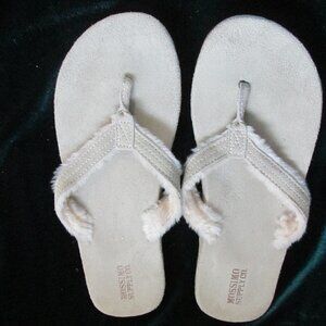 Mossimo Supply Leather Brushed Suede Sandals Unisex (See description)